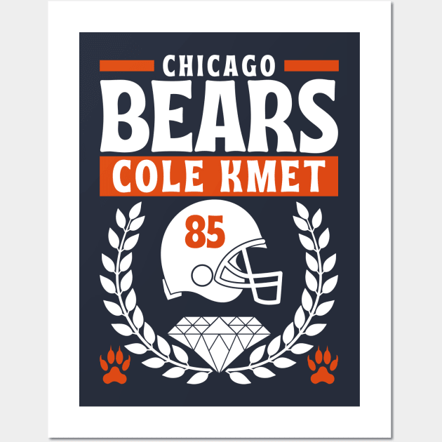 Chicago Bears Cole Kmet 85 Edition 2 Wall Art by Astronaut.co